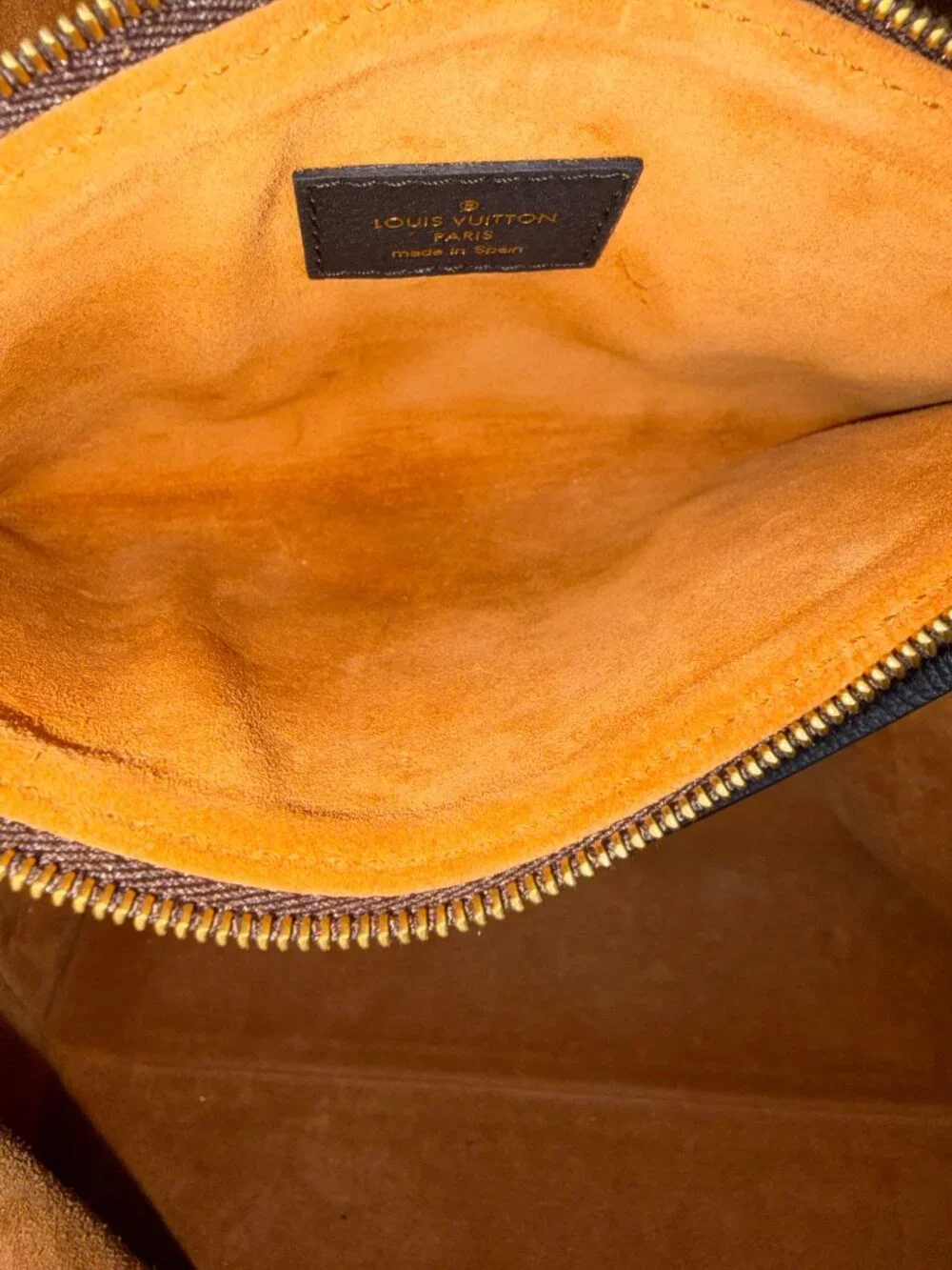 Louis Vuitton-Black leather Low Key Hobo Bag- 100% Authentic